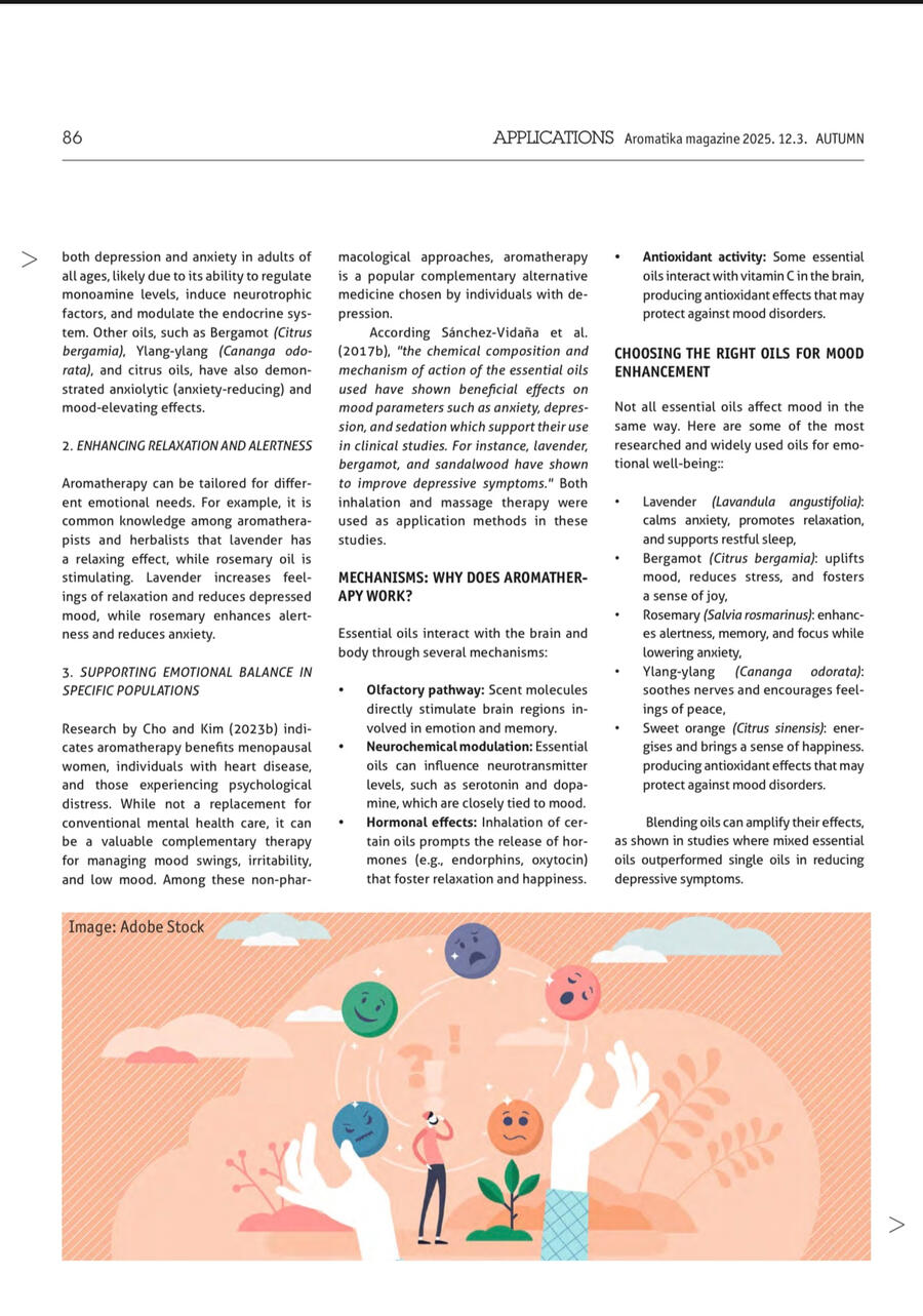 Check Out My 2025 Article In Aromatika Magazine