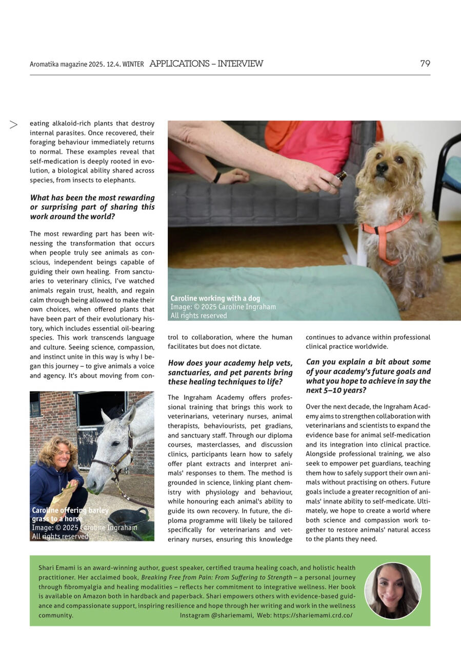 Check Out My 2025 Article In Aromatika Magazine